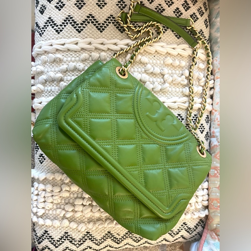 Authentic Tory Burch handbag soft fleming (Original)